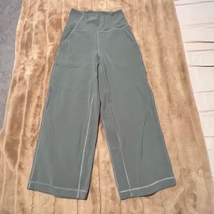 lululemon athletica Gray Wide-Leg Pants